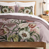 Full blossom velvet comforter set